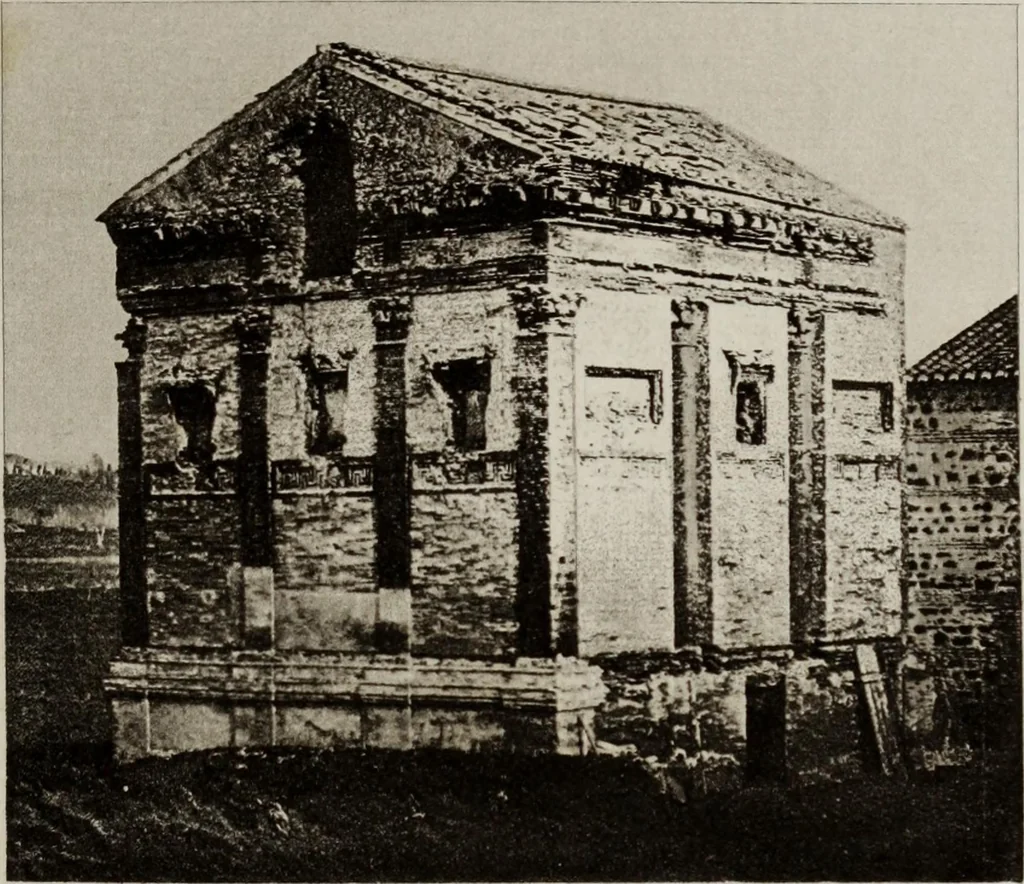 An illustration from Tombs in and near Rome ; Sculpture among the Greeks and Romans, mythology in funereal sculpture, and early Christian sculpture, 1877, leaf 106