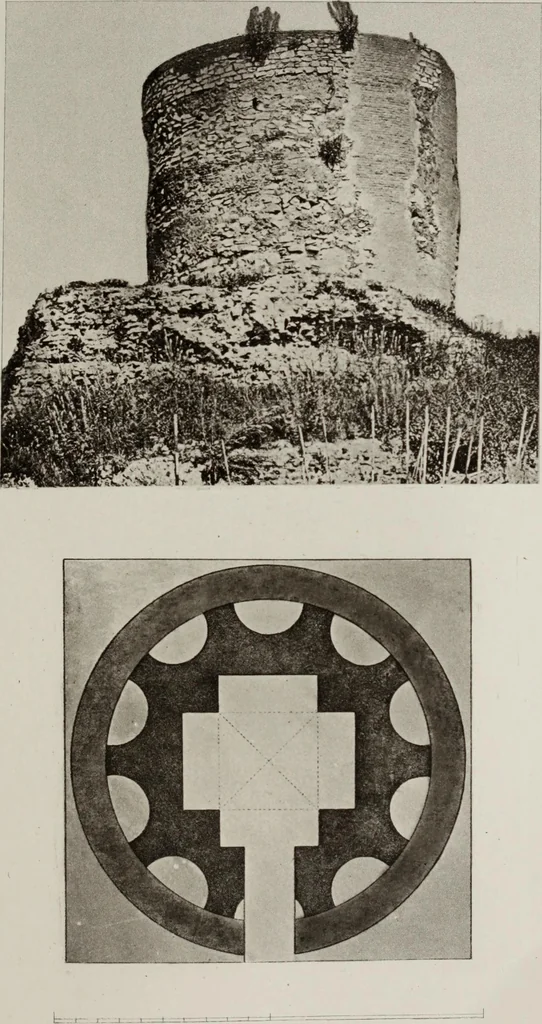 An illustration from Tombs in and near Rome ; Sculpture among the Greeks and Romans, mythology in funereal sculpture, and early Christian sculpture, 1877, leaf 110