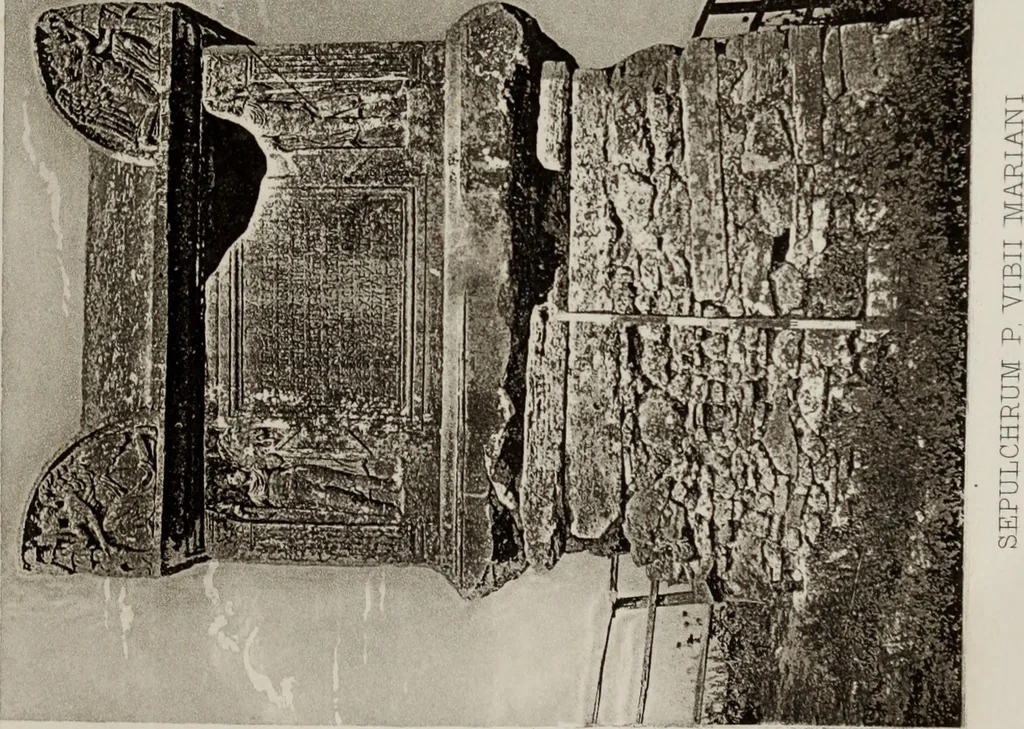 An illustration from Tombs in and near Rome ; Sculpture among the Greeks and Romans, mythology in funereal sculpture, and early Christian sculpture, 1877, leaf 118