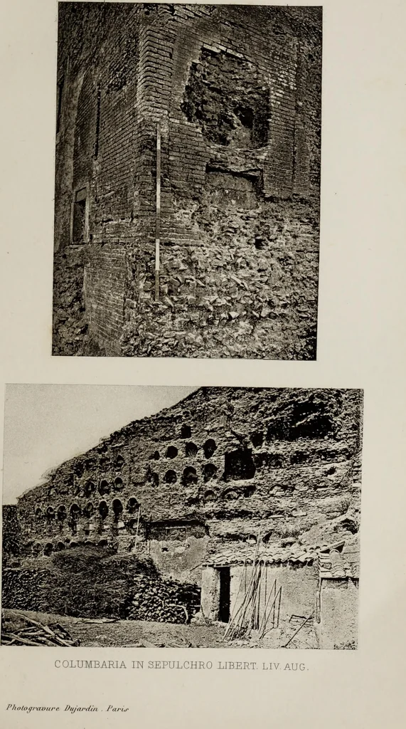 An illustration from Tombs in and near Rome ; Sculpture among the Greeks and Romans, mythology in funereal sculpture, and early Christian sculpture, 1877, leaf 126