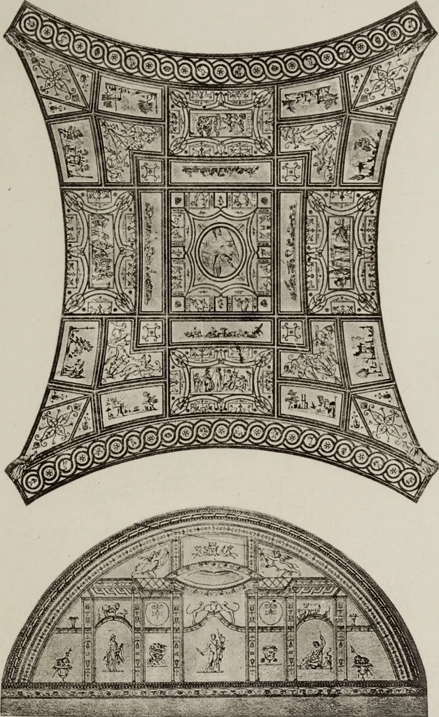 An illustration from Tombs in and near Rome ; Sculpture among the Greeks and Romans, mythology in funereal sculpture, and early Christian sculpture, 1877, leaf 138