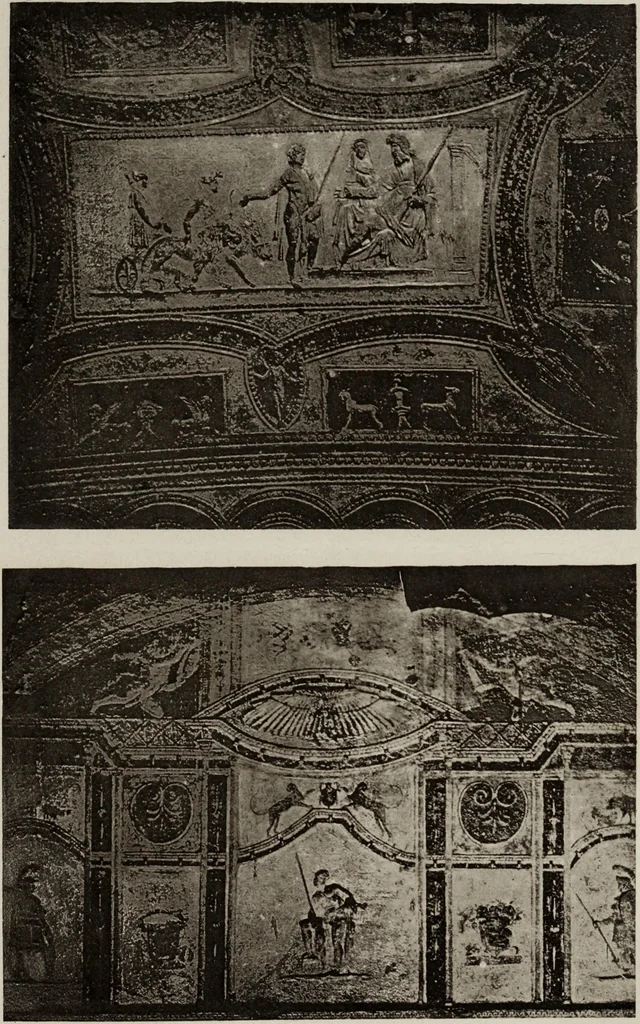An illustration from Tombs in and near Rome ; Sculpture among the Greeks and Romans, mythology in funereal sculpture, and early Christian sculpture, 1877, leaf 142