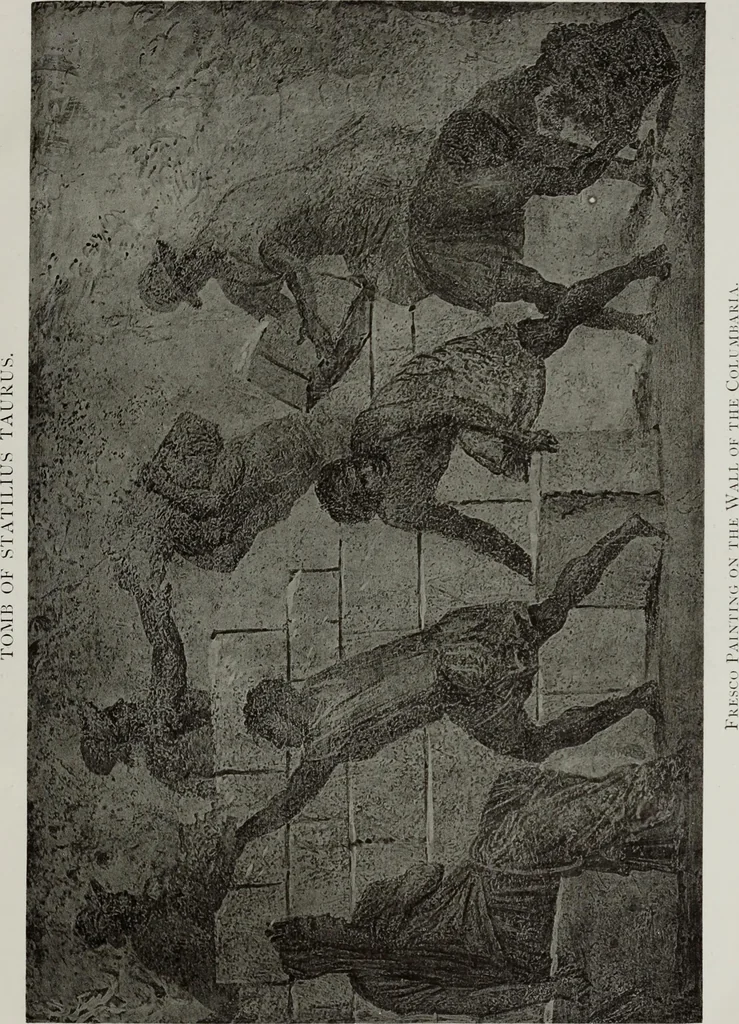 An illustration from Tombs in and near Rome ; Sculpture among the Greeks and Romans, mythology in funereal sculpture, and early Christian sculpture, 1877, leaf 162