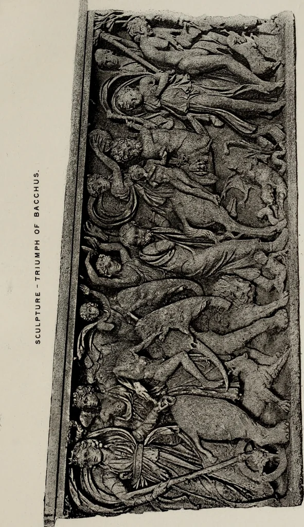 An illustration from Tombs in and near Rome ; Sculpture among the Greeks and Romans, mythology in funereal sculpture, and early Christian sculpture, 1877, leaf 280