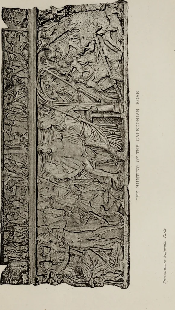 An illustration from Tombs in and near Rome ; Sculpture among the Greeks and Romans, mythology in funereal sculpture, and early Christian sculpture, 1877, leaf 288