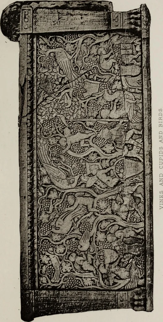 An illustration from Tombs in and near Rome ; Sculpture among the Greeks and Romans, mythology in funereal sculpture, and early Christian sculpture, 1877, leaf 308