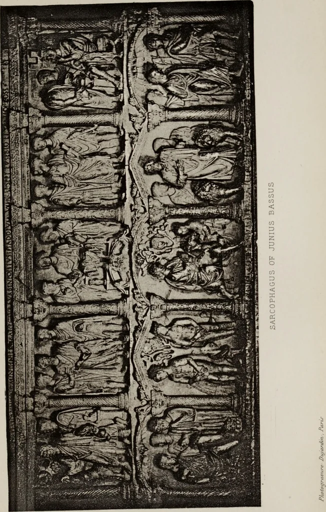 An illustration from Tombs in and near Rome ; Sculpture among the Greeks and Romans, mythology in funereal sculpture, and early Christian sculpture, 1877, leaf 316