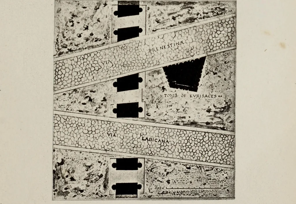 An illustration from Tombs in and near Rome ; Sculpture among the Greeks and Romans, mythology in funereal sculpture, and early Christian sculpture, 1877, leaf 98