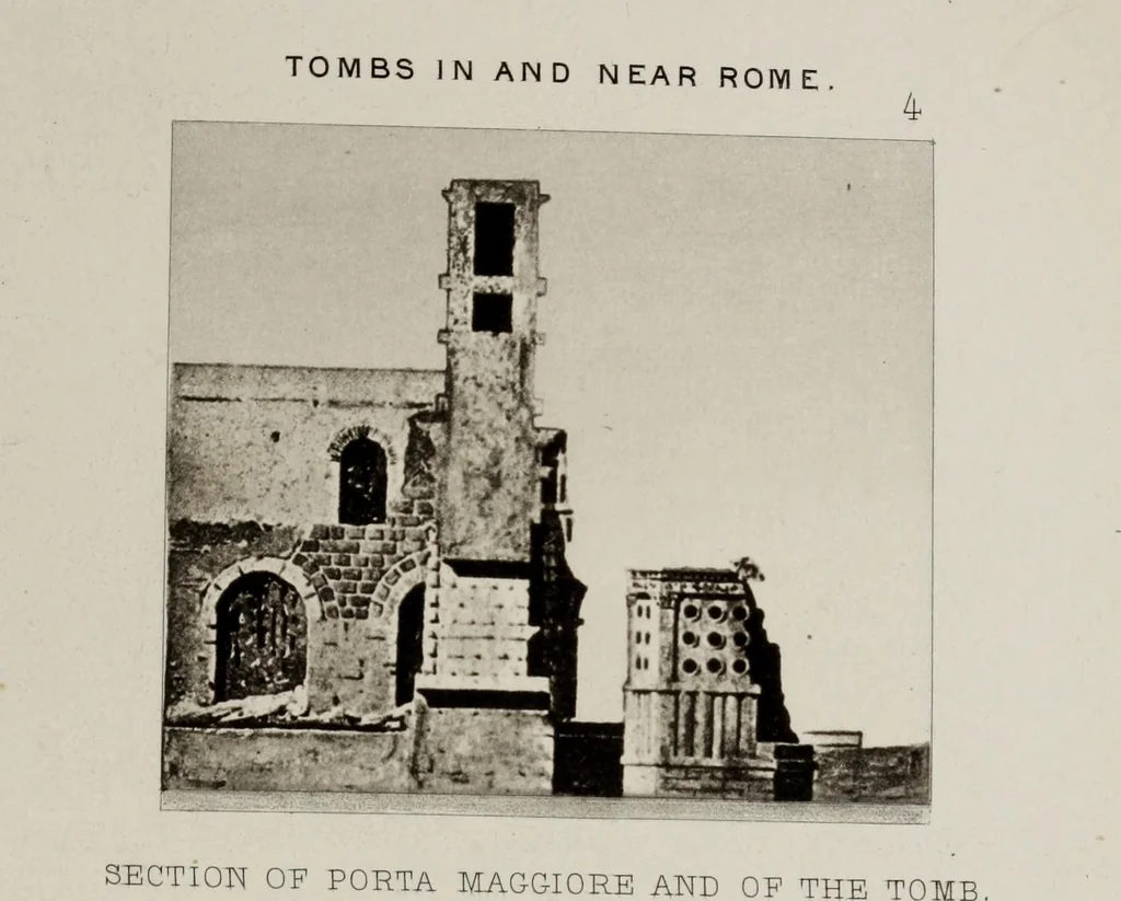 An illustration from Tombs in and near Rome ; Sculpture among the Greeks and Romans, mythology in funereal sculpture, and early Christian sculpture, 1877, leaf 98
