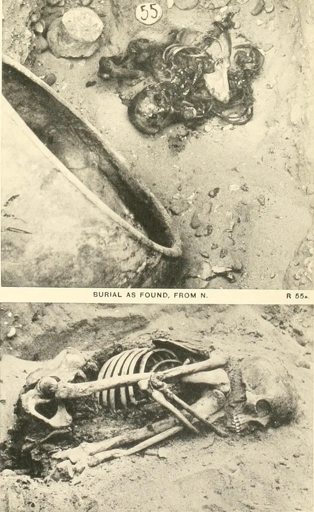 An illustration from Tombs of the third Egyptian dynasty at Reqâqnah and Bêt Khallâf, 1904, leaf 108