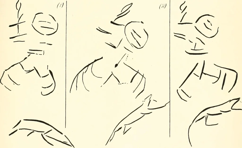 An illustration from Tombs of the third Egyptian dynasty at Reqâqnah and Bêt Khallâf, 1904, leaf 122
