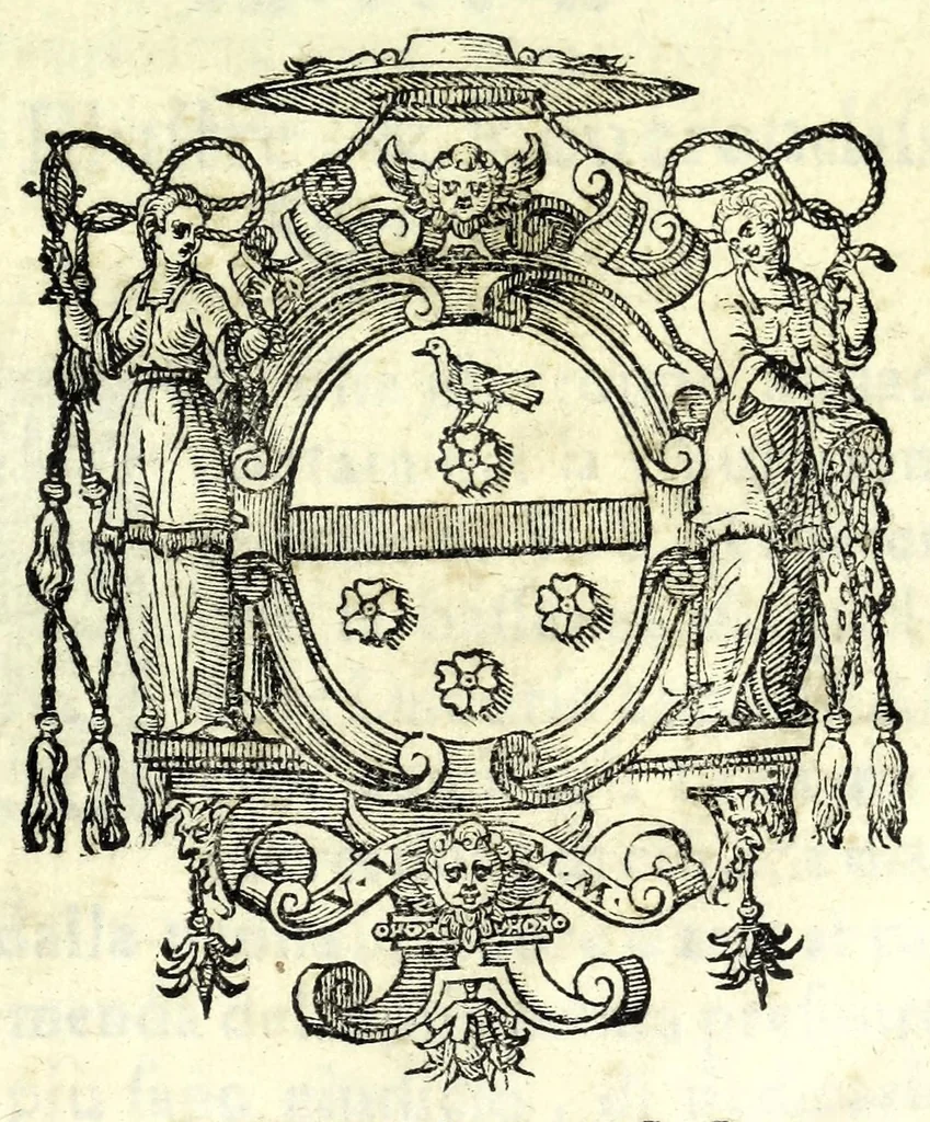 An illustration from Tomiri : tragedia, 1607, leaf 5