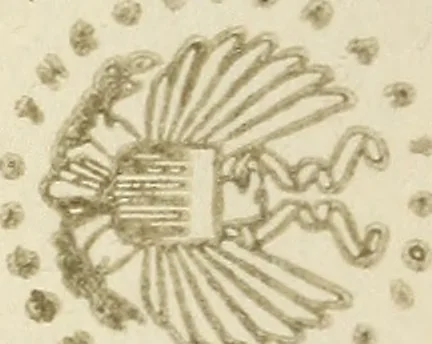 An illustration from To the moon and back in ninety days : a thrilling narrative of blended science and adventure, 1922, leaf 1