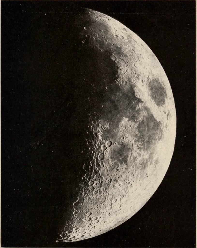 An illustration from To the moon and back in ninety days : a thrilling narrative of blended science and adventure, 1922, leaf 132