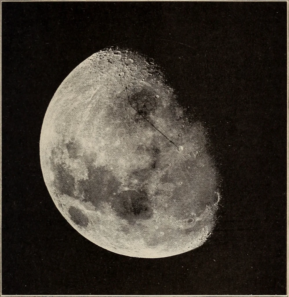 An illustration from To the moon and back in ninety days : a thrilling narrative of blended science and adventure, 1922, leaf 234