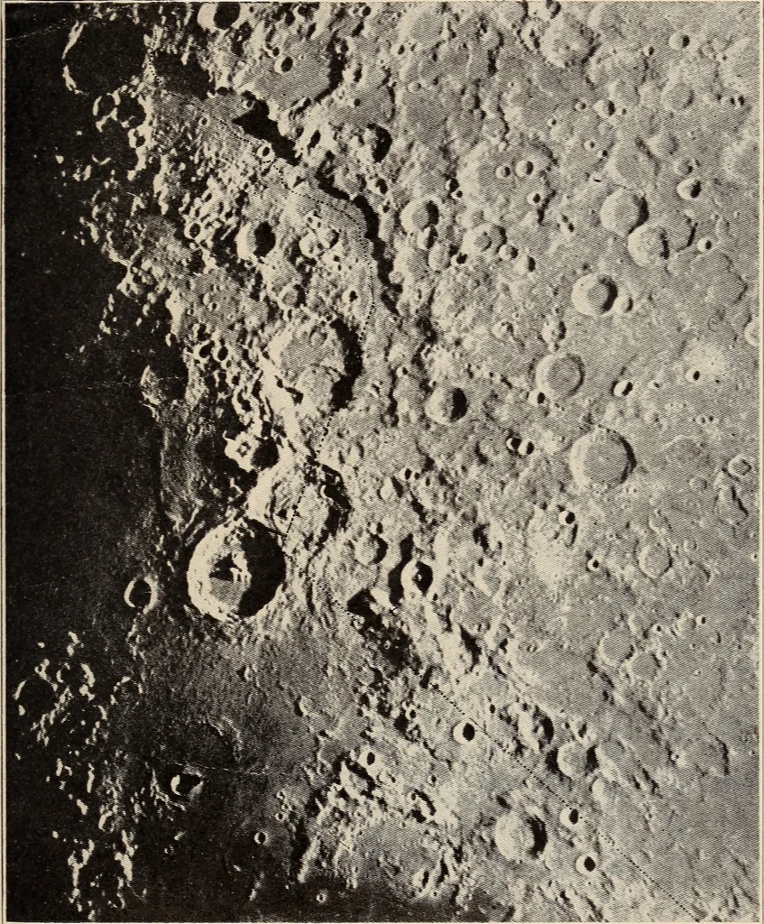 An illustration from To the moon and back in ninety days : a thrilling narrative of blended science and adventure, 1922, leaf 300