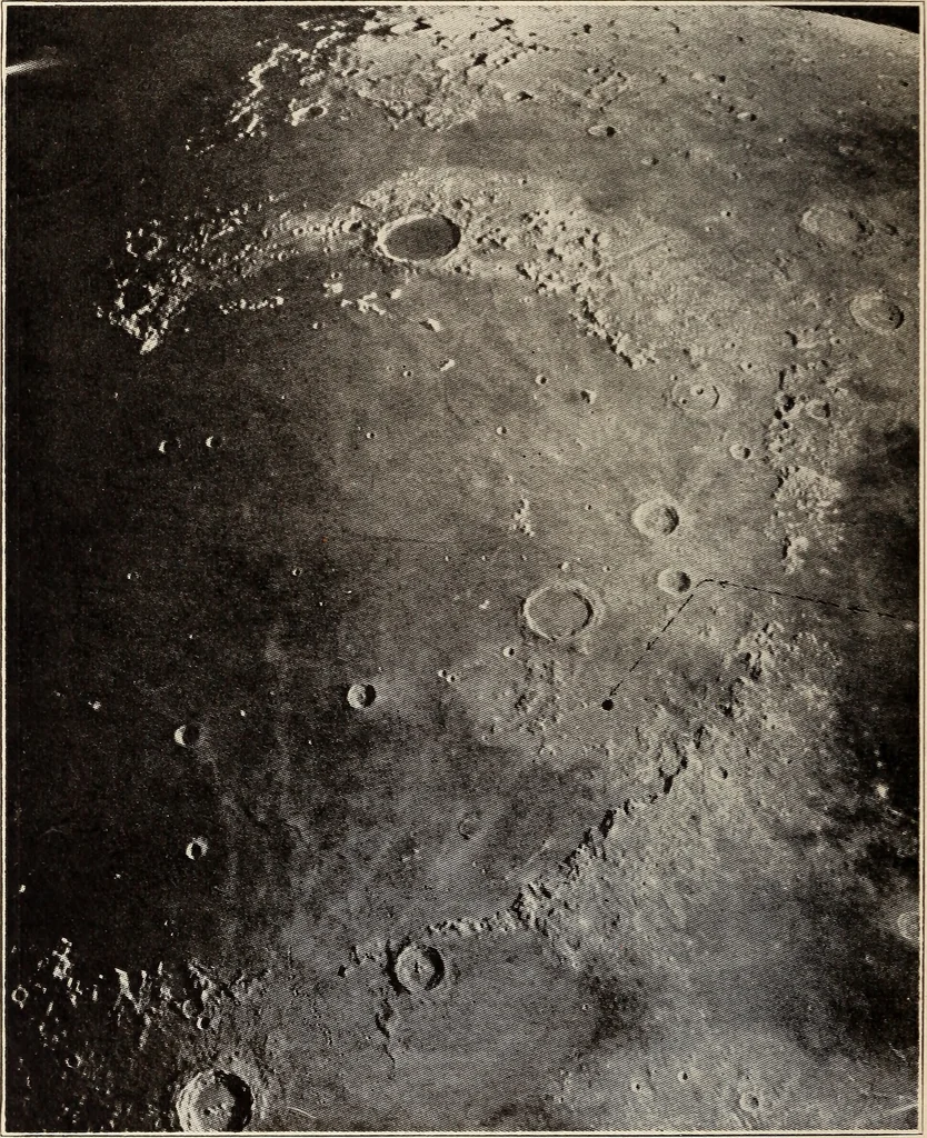 An illustration from To the moon and back in ninety days : a thrilling narrative of blended science and adventure, 1922, leaf 311