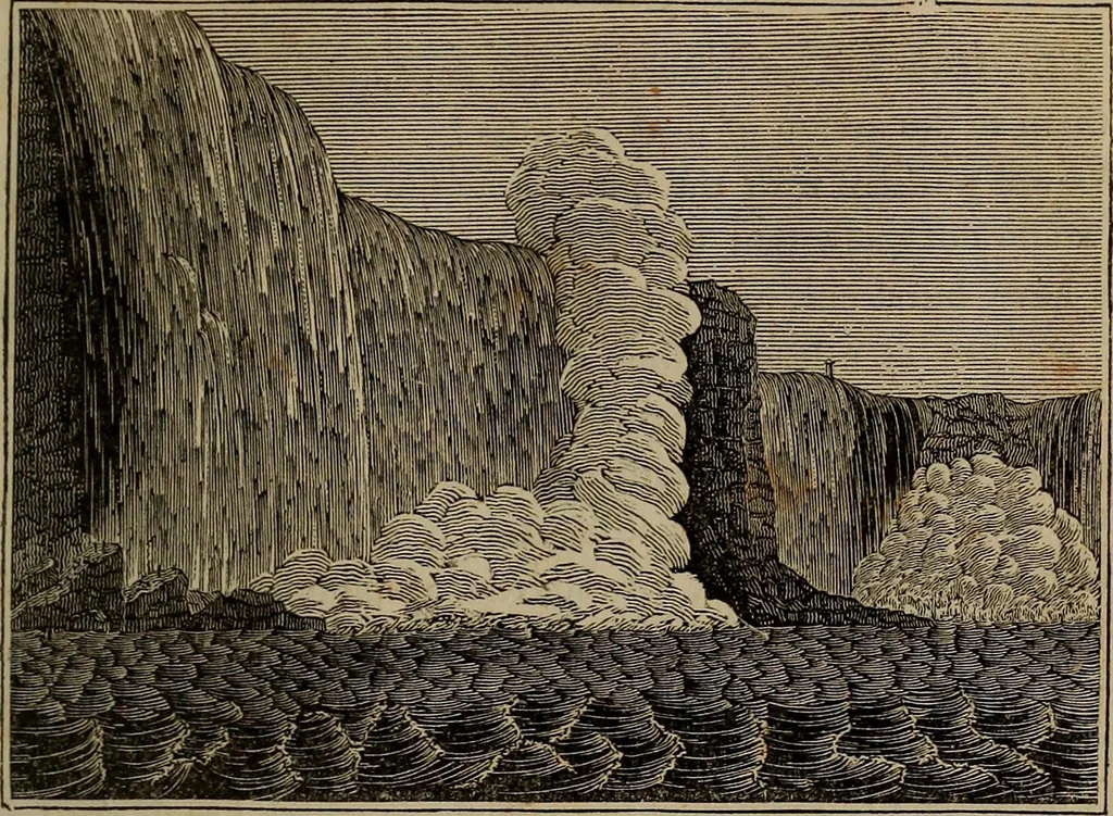 An illustration from The tongue of time, and star of the states : a system of human nature, with the phenomena of the heavens and earth ... also an account of persons with two souls, and of five persons who took colors by the touch, 1838, leaf 100