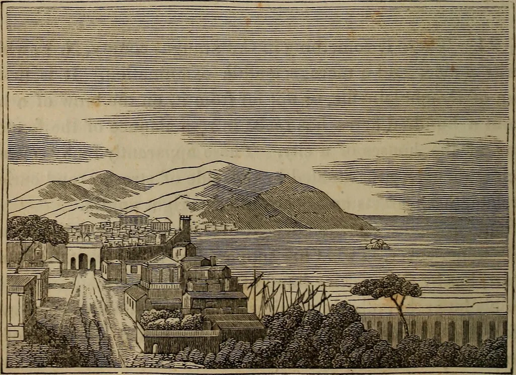 An illustration from The tongue of time, and star of the states : a system of human nature, with the phenomena of the heavens and earth ... also an account of persons with two souls, and of five persons who took colors by the touch, 1838, leaf 159