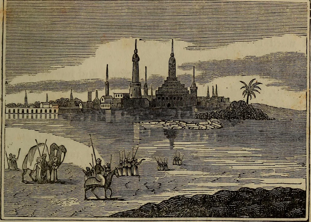 An illustration from The tongue of time, and star of the states : a system of human nature, with the phenomena of the heavens and earth ... also an account of persons with two souls, and of five persons who took colors by the touch, 1838, leaf 246