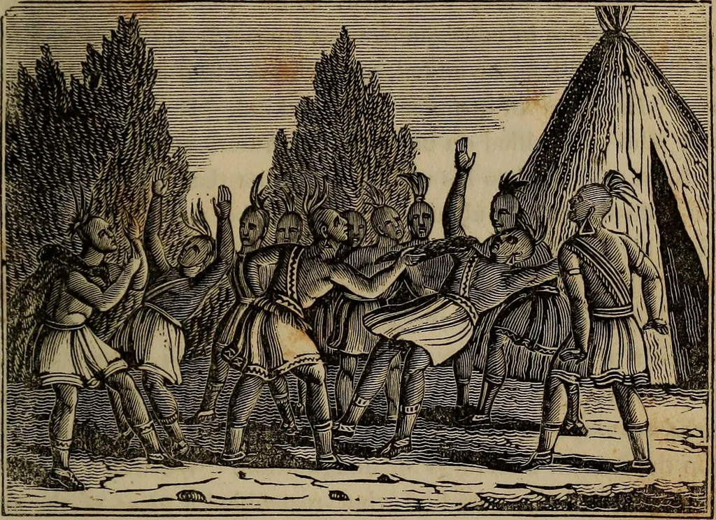 An illustration from The tongue of time, and star of the states : a system of human nature, with the phenomena of the heavens and earth ... also an account of persons with two souls, and of five persons who took colors by the touch, 1838, leaf 248