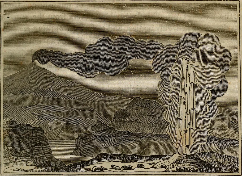 An illustration from The tongue of time, and star of the states : a system of human nature, with the phenomena of the heavens and earth ... also an account of persons with two souls, and of five persons who took colors by the touch, 1838, leaf 392