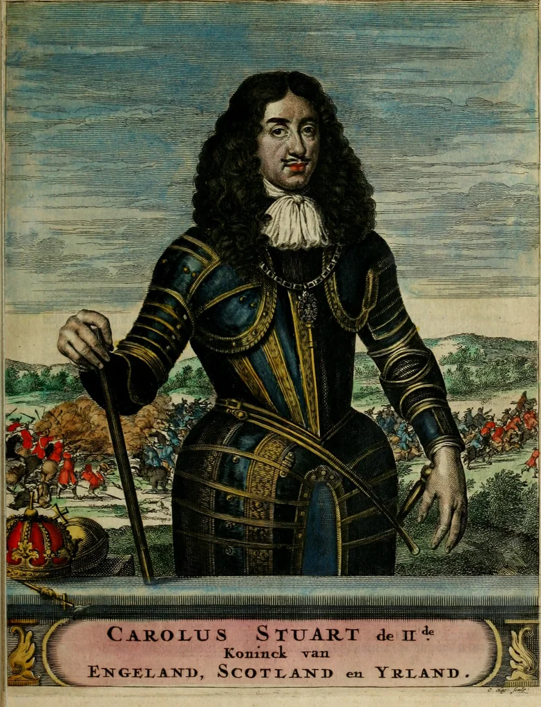 An illustration from Tooneel des oorlogs, opgerecht in de Vereenigde Nederlanden : door de wapenen van de koningen van Vrankryk en Engeland, Keulsche en Munstersche Bisschoppen : tegen de Staten der Vereenigde Nederlanden, en hare geallieerden ..., 1675, leaf 126