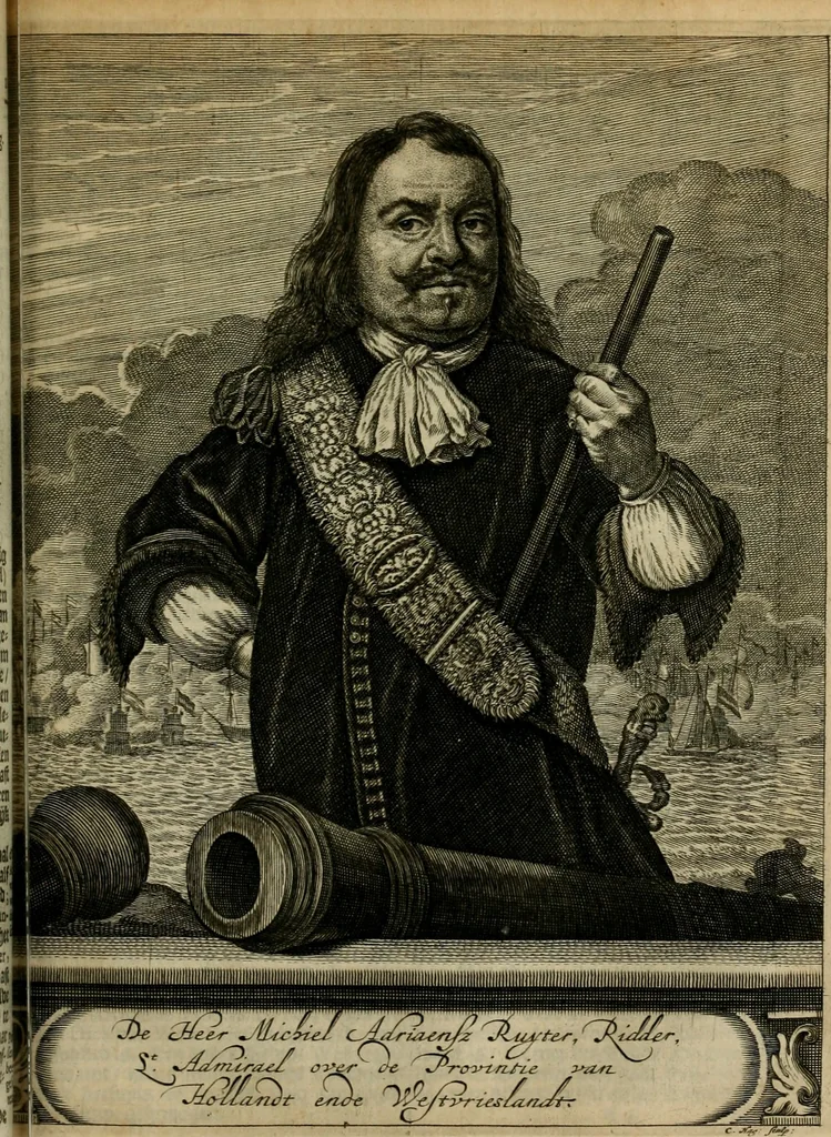An illustration from Tooneel des oorlogs, opgerecht in de Vereenigde Nederlanden : door de wapenen van de koningen van Vrankryk en Engeland, Keulsche en Munstersche Bisschoppen : tegen de Staten der Vereenigde Nederlanden, en hare geallieerden ..., 1675, leaf 468