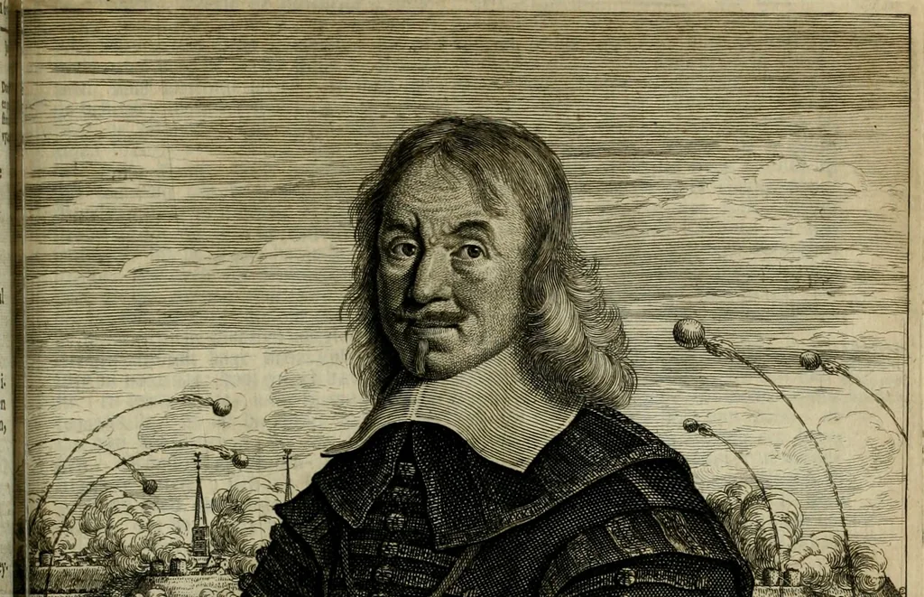 An illustration from Tooneel des oorlogs, opgerecht in de Vereenigde Nederlanden : door de wapenen van de koningen van Vrankryk en Engeland, Keulsche en Munstersche Bisschoppen : tegen de Staten der Vereenigde Nederlanden, en hare geallieerden ..., 1675, leaf 472
