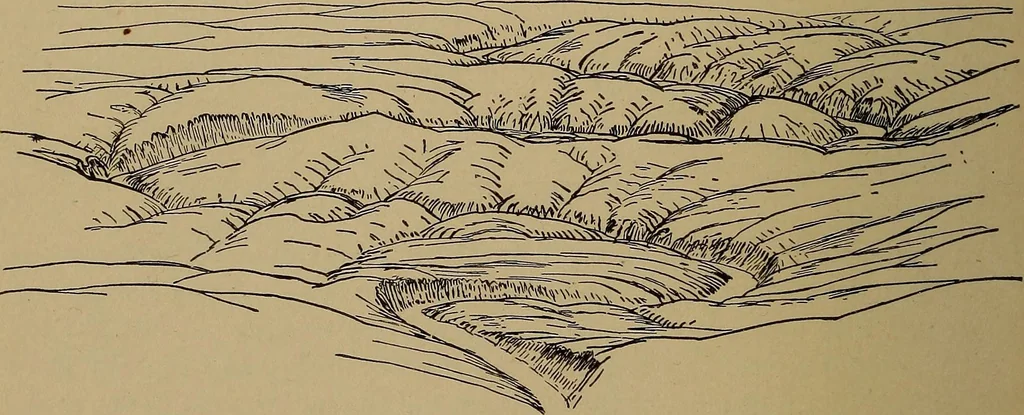 An illustration from Topographic maps and sketch mapping, 1920, leaf 45