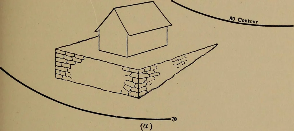 An illustration from Topographic maps and sketch mapping, 1920, leaf 48