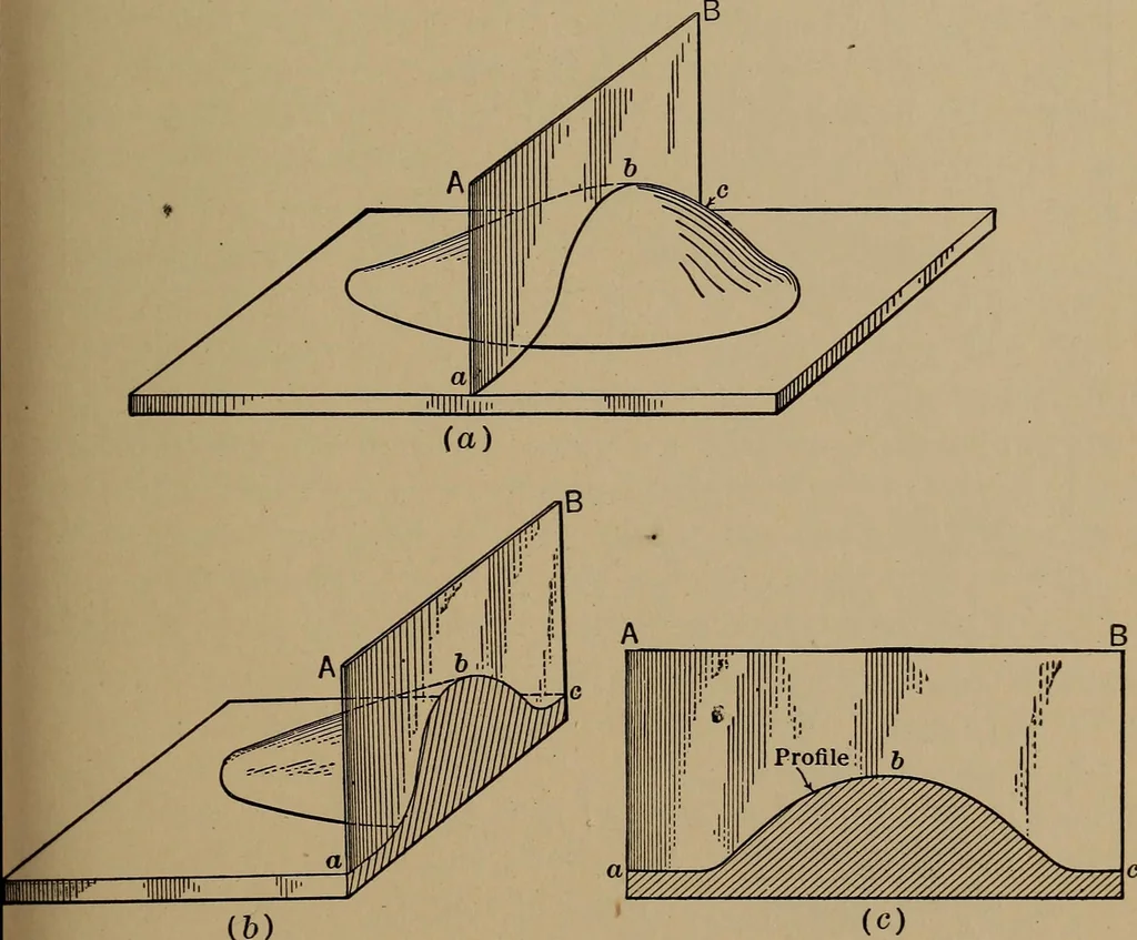 An illustration from Topographic maps and sketch mapping, 1920, leaf 70