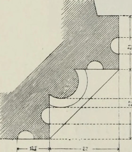 An illustration from Topographie der historischen und Kunst-Denkmale im politischen Bezirke Pribram, 1902, leaf 101