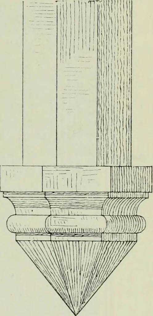An illustration from Topographie der historischen und Kunst-Denkmale im politischen Bezirke Pribram, 1902, leaf 104