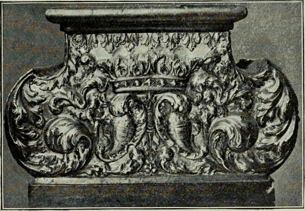 An illustration from Topographie der historischen und Kunst-Denkmale im politischen Bezirke Pribram, 1902, leaf 124