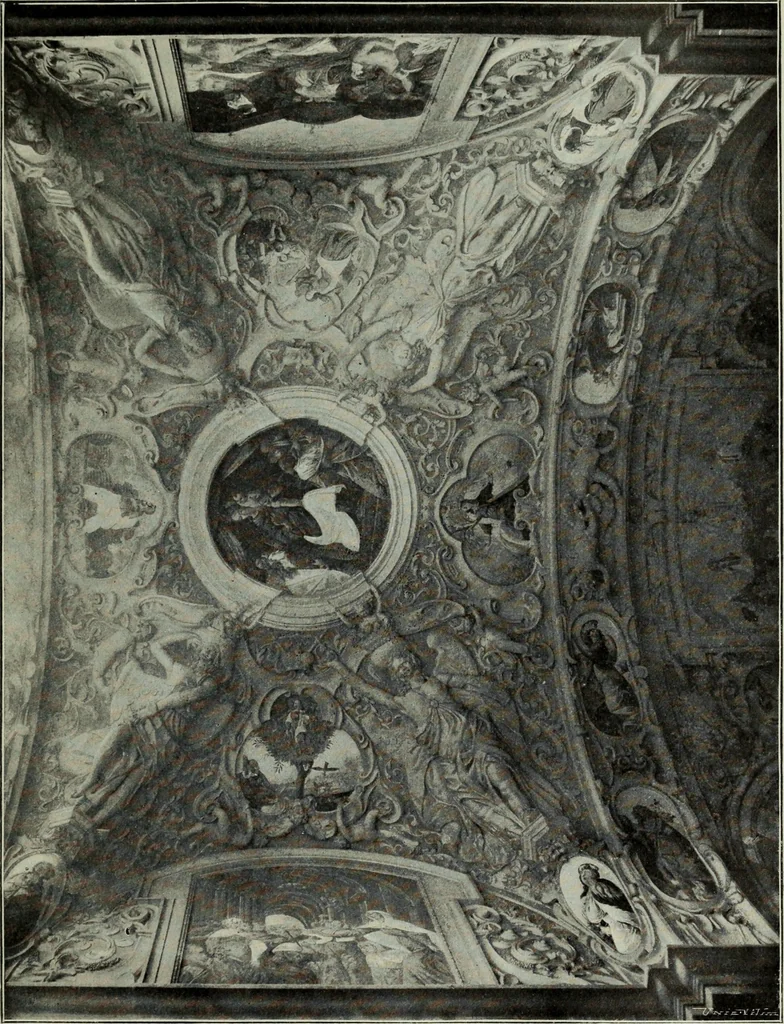 An illustration from Topographie der historischen und Kunst-Denkmale im politischen Bezirke Pribram, 1902, leaf 136