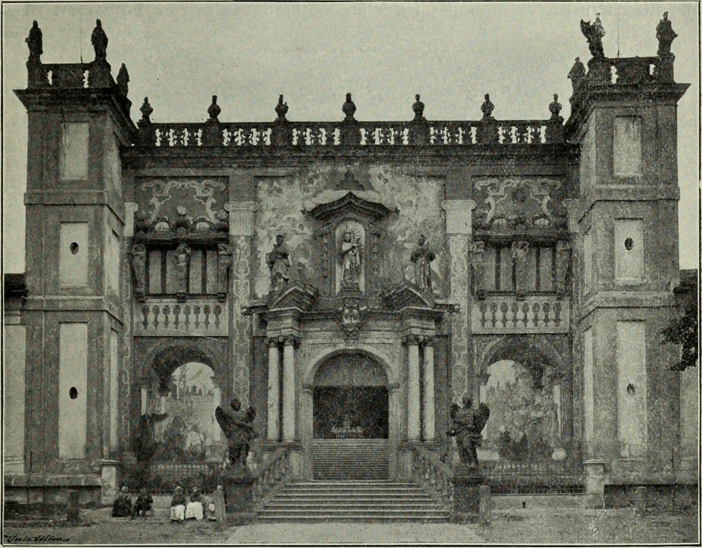 An illustration from Topographie der historischen und Kunst-Denkmale im politischen Bezirke Pribram, 1902, leaf 142