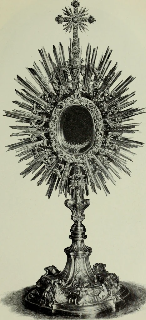 An illustration from Topographie der historischen und Kunst-Denkmale im politischen Bezirke Pribram, 1902, leaf 144