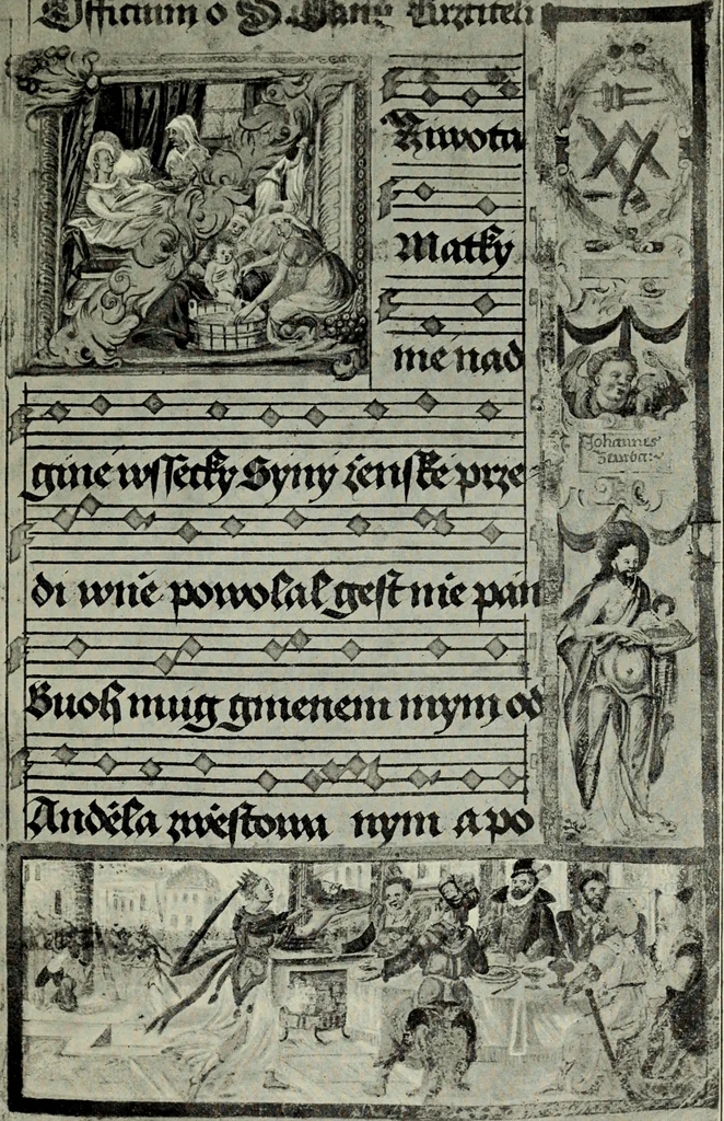 An illustration from Topographie der historischen und Kunst-Denkmale im politischen Bezirke Pribram, 1902, leaf 158
