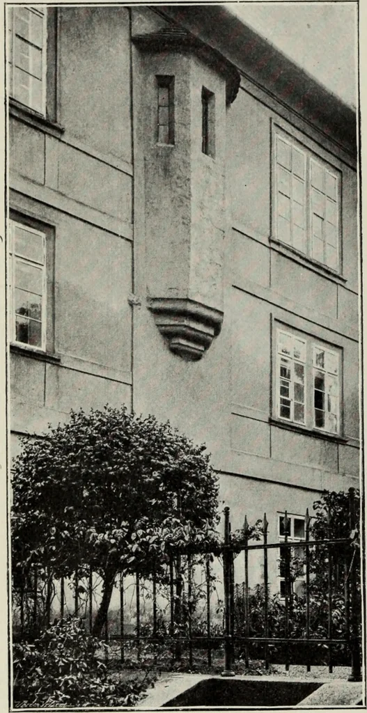 An illustration from Topographie der historischen und Kunst-Denkmale im politischen Bezirke Pribram, 1902, leaf 161