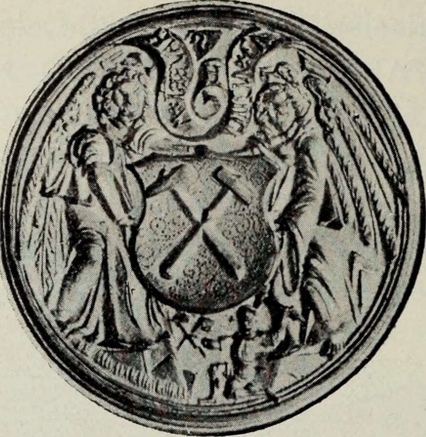 An illustration from Topographie der historischen und Kunst-Denkmale im politischen Bezirke Pribram, 1902, leaf 163