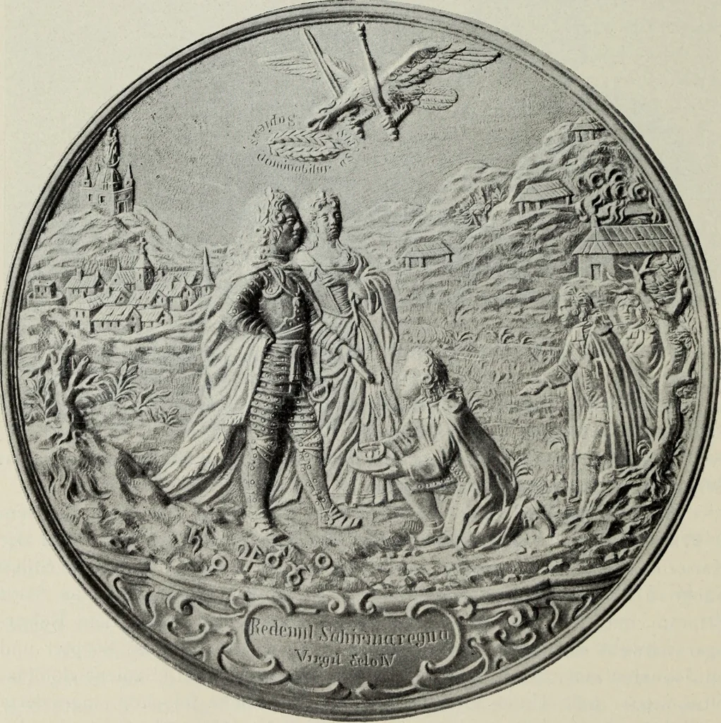 An illustration from Topographie der historischen und Kunst-Denkmale im politischen Bezirke Pribram, 1902, leaf 163