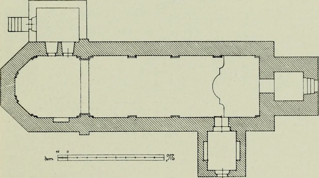 An illustration from Topographie der historischen und Kunst-Denkmale im politischen Bezirke Pribram, 1902, leaf 178