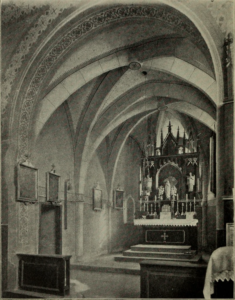 An illustration from Topographie der historischen und Kunst-Denkmale im politischen Bezirke Pribram, 1902, leaf 193