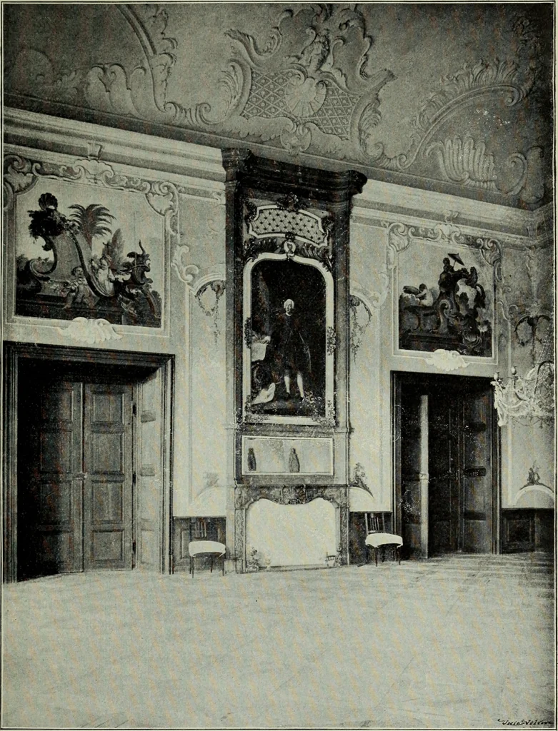 An illustration from Topographie der historischen und Kunst-Denkmale im politischen Bezirke Pribram, 1902, leaf 30
