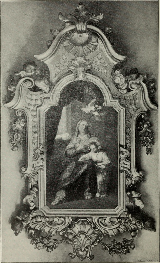 An illustration from Topographie der historischen und Kunst-Denkmale im politischen Bezirke Pribram, 1902, leaf 31