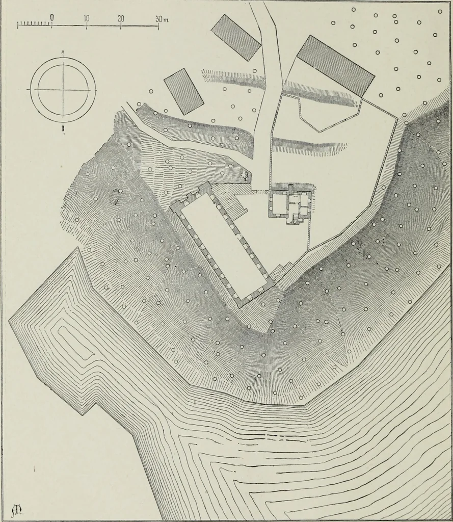 An illustration from Topographie der historischen und Kunst-Denkmale im politischen Bezirke Pribram, 1902, leaf 41