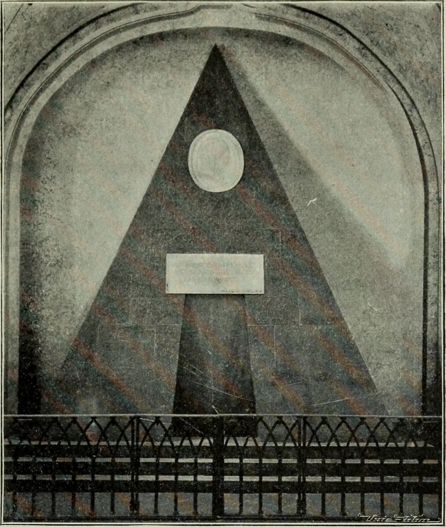 An illustration from Topographie der historischen und Kunst-Denkmale im politischen Bezirke Pribram, 1902, leaf 44