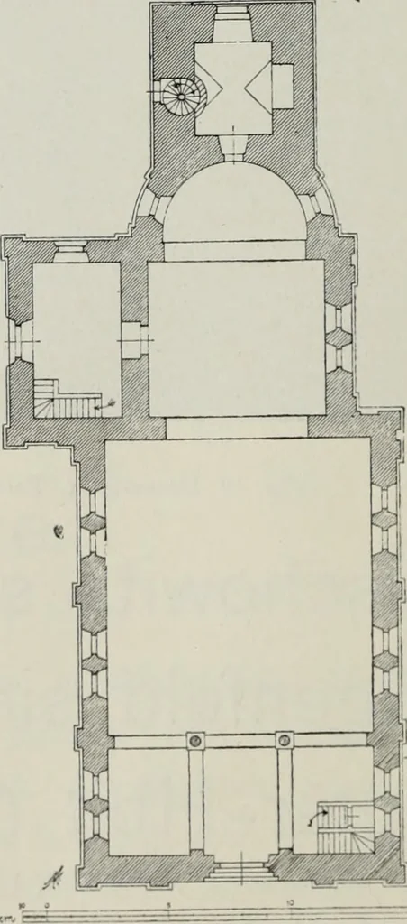 An illustration from Topographie der historischen und Kunst-Denkmale im politischen Bezirke Pribram, 1902, leaf 51