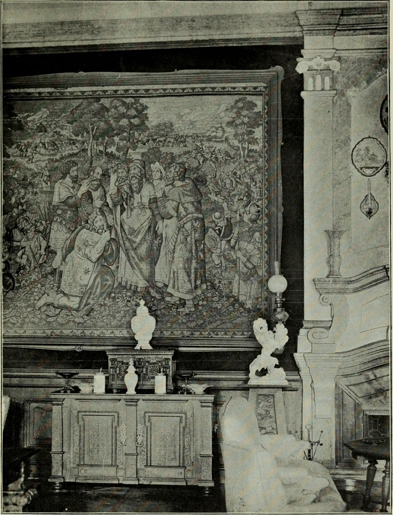 An illustration from Topographie der historischen und Kunst-Denkmale im politischen Bezirke Pribram, 1902, leaf 54